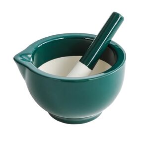 Ceramic Garlic Grinding Bowl Set Mashing Stick Multi-Functional Food Mashing Tool for Baby Food Convenient for Fruits and Vegetables Suitable for Weaning in Kuwait