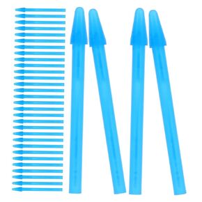 100 قطعة من قضبان طحن أنبوب الطرد المركزي الدقيقة البلاستيكية مع أغطية مسطحة لإعداد العينات وتجانس الأنسجة المتوافقة مع أنابيب الطحن للاستخدام في المختبر in Kuwait