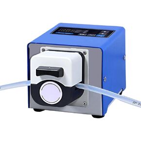Intelligent Peristaltic Pump, High Flow Rate Liquid Dosing Pump, Flow Range 0.012-207mL/min, with 3 Rotors, 0.1-99H Timing, Power Outage Memory, for Laboratory Filling in Kuwait