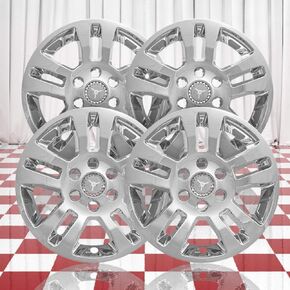 مجموعة من 4 Chrome 5 Double Spoke New 18 "جلود عجلة لتشيفي تاهو 2015-2020 in Kuwait