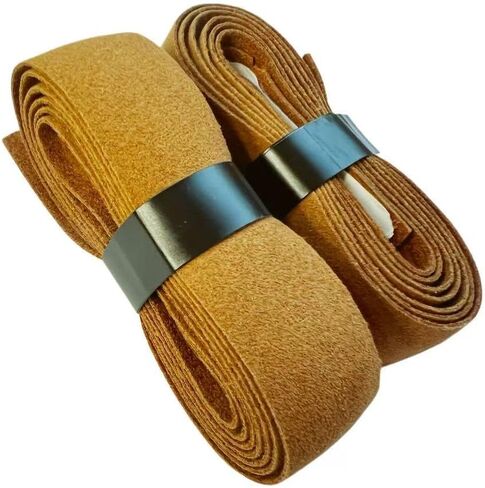 5-10 Pack 2-in-1 Tennis Racket Suede Fabric Replacement Grip, Soft Dry Feel Anti-Slip Sweat-Absorbing Durable Handle Wrap, Suitable for Pickleball Badminton Baseball Squash Rackets Tape in Saudi Arabia