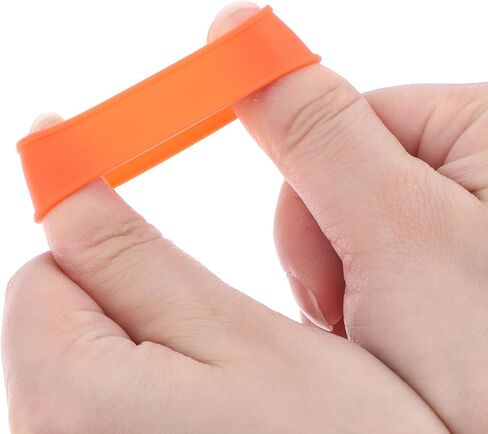 4Pcs Silicone Tennis Racket Grip Ring Handle Closure Rubber Sweat-Absorbing Band Elastic Fixed Stretchable Handle Tennis Accessories in Saudi Arabia