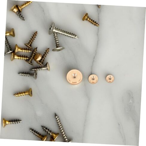 MAGICLULU 12pcs Clock Replacement Hand Nuts Brass Grandfather Wall Clocks Nuts Movement Mechanism Accessory DIY Repair Parts Replacement in Saudi Arabia