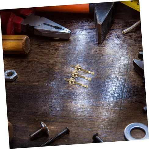 10 Sets Tea Kettle Lid Knob Screws Nuts for Easy Replacement Sturdy Brass Hardware for Tea Pot Lid Knob Repair Restore Functionality Aesthetics in Saudi Arabia