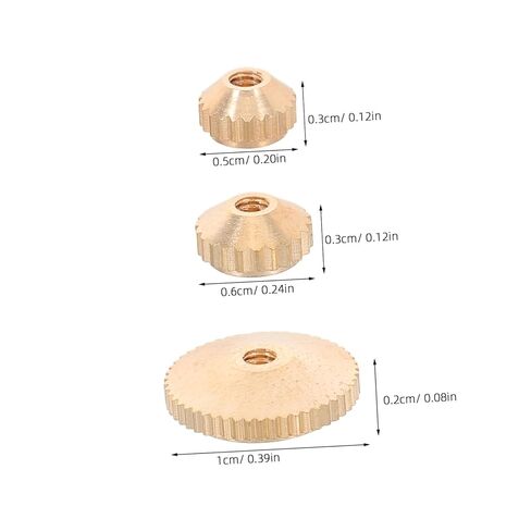 12pcs Brass Clock Replacement Hand Nuts for Grandfather and Wall Clocks and Maintenance in Saudi Arabia