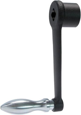 هالدر 24330.0121 Handkurbeln Black Steel L = 80 مم/ثانية = 12 مم in Kuwait