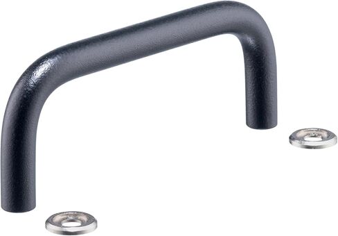 مقابض شريط Halder 24310.0420 - أسود، D1 10 مم L = 88 مم in Kuwait