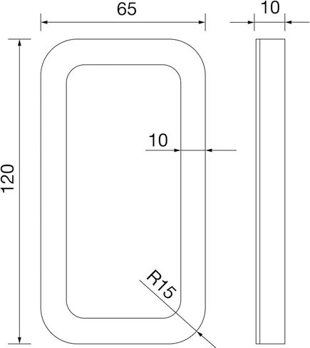 KWS 528173 Shell Handle, Black in Saudi Arabia
