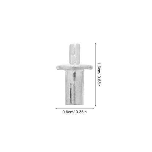 Toyvian 100pcs Aluminum Core Piercing Rivets: Hammer Set Expansion Rivets for Wall Advertising and Iron Plate Art Installation DIY Fasteners in Saudi Arabia