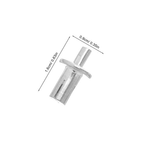 Toyvian 100pcs Aluminum Core Piercing Rivets: Hammer Set Expansion Rivets for Wall Advertising and Iron Plate Art Installation DIY Fasteners in Saudi Arabia