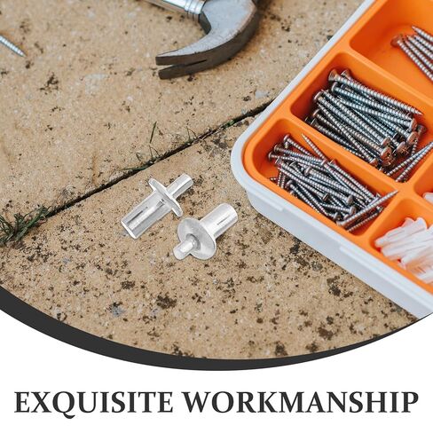 Toyvian 100pcs Aluminum Core Piercing Rivets: Hammer Set Expansion Rivets for Wall Advertising and Iron Plate Art Installation DIY Fasteners in Saudi Arabia