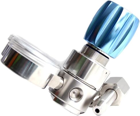 1PCS 316L stainless steel air pressure regulator 1/4" in Saudi Arabia