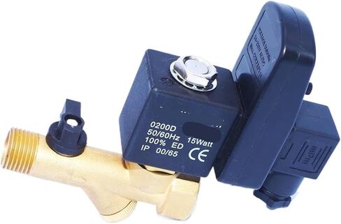 1PCS 220VAC 1/2" OPT-A OPT-B Air compressor drain valve(OPT A,24VAC) in Saudi Arabia