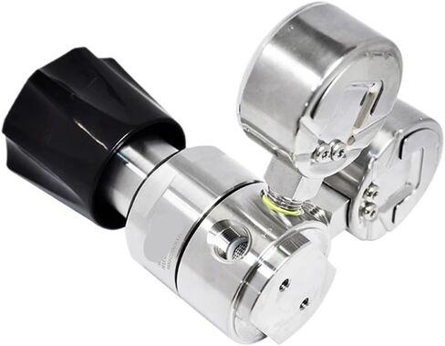 1PCS Pressure Measuring Instrument Stainless Steel Nitrogen Argon Regulator 4000psi in 30 Outlet in Saudi Arabia