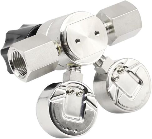1PCS R11 Stainless Steel 316L 3/4" Inlet Connection 3000psi Pressure Regulator in Saudi Arabia