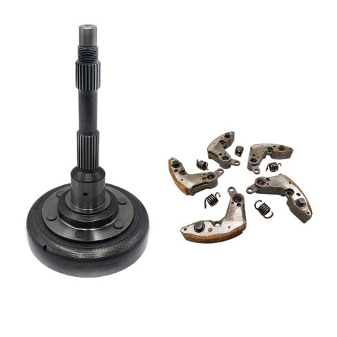 Clutch Housing Cover Clutch Drum Drive Clutch Pads with Spring Compatible with CF 500 600 625 CF188 CF196 ATV UTV SSV MC HL(MC) in Saudi Arabia