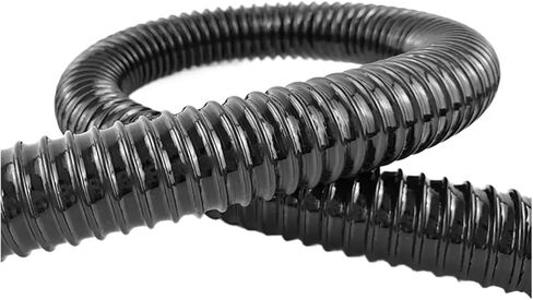 1Pcs I.D 20/25/32/40mm Corrugated Hose Inlet Outlet Hose Soft Aquarium Corrugated Pipe with Clamps Rubber Head Fish Tank Tube(ID 20mm with Clamps) in Saudi Arabia