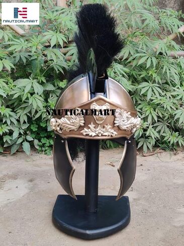 خوذة مصارع جنرال ماكسيموس من نوتيكال مارت مع بلوم براون in Kuwait