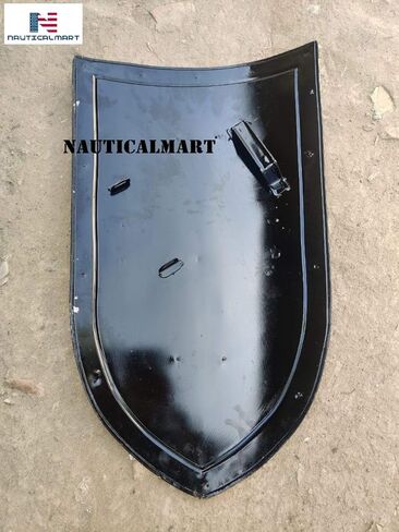 بحري مارت القرون الوسطى الثقيلة الصليب الأحمر فارس درع معركة درع القرون الوسطى سخان درع 32inc in Kuwait