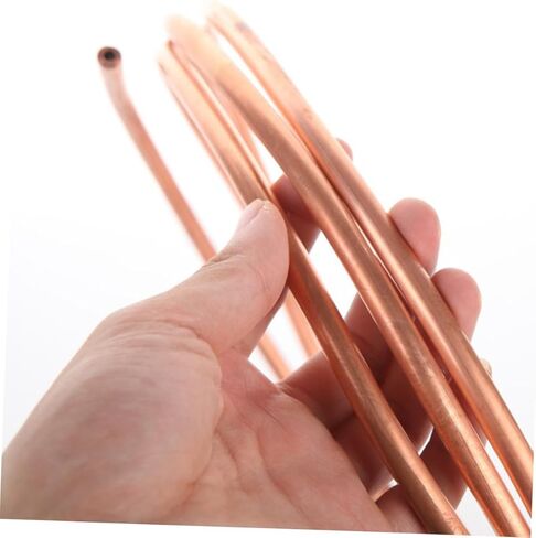 MAGICLULU 2pcs 2m Soft Copper Tubing Coil 4mm X 0.5mm Thin Wall Copper Tube for Air Conditioner Refrigeration and Hvac Applications in Saudi Arabia