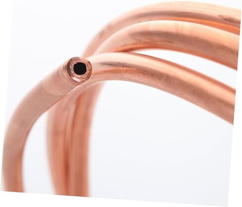 2pcs Soft Copper Tubing Coil for Refrigeration 2m Length 4mm X 0.5mm Thin Wall Copper Tube 3mm Inner Diameter for Freezer and Air Conditioner in Saudi Arabia