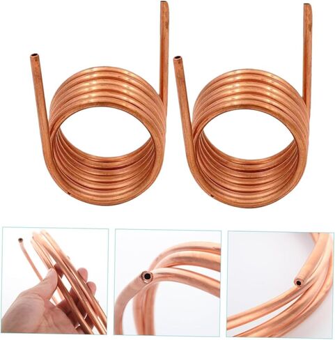 Mikinona 2pcs Soft Copper Tubing Coil 4x0.5mm Thin-wall Refrigeration Tube for Air Conditioner and Freezer, 2m Length Copper Tube with 3mm Inner Diameter in Saudi Arabia