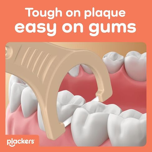 بلاكرز بلاكرز - خيط تنظيف اللثة بزيت جوز الهند، نكهة جوز الهند المنعشة، خيط تنظيف الأسنان اللطيف، 75 قطعة in Kuwait