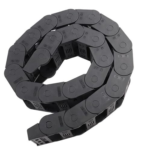 Strong Structure Drag Chain 25 X 57mm, WearResistant Drag Chain for Engraving Machine, Suitable for Short Distance Bearings, Light Weight in Saudi Arabia