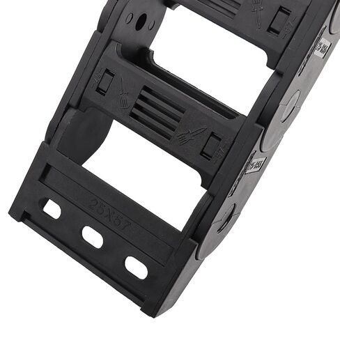 Strong Structure Drag Chain 25 X 57mm, WearResistant Drag Chain for Engraving Machine, Suitable for Short Distance Bearings, Light Weight in Saudi Arabia