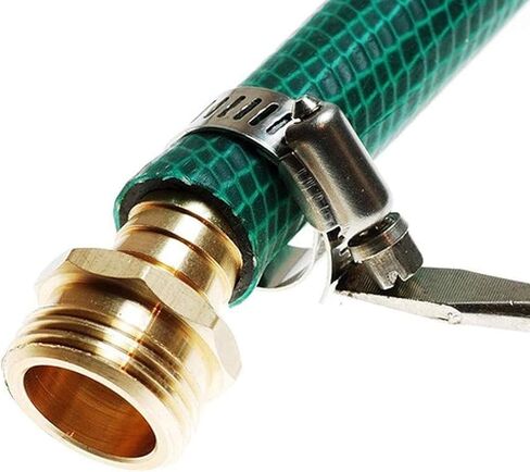 Neo-Pure Stainless Steel Hose Clamp, 316 Marine Grade, Hex Slotted Screw, Automotive Marine Agricultural Use (3/8" - 7/8" SAE # 6, 10) in Kuwait