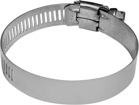 Neo-Pure Stainless Steel Hose Clamp, 316 Marine Grade, Hex Slotted Screw, Automotive Marine Agricultural Use (3/8" - 7/8" SAE # 6, 10) in Kuwait