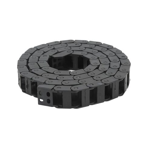 for Cable Drag Chain 7x7 10x10 15mm 20mm 30mm 40mm Wire Carrier with Connectors Adjustable Length 550mm 1000mm(7x7 mm 1000mm) in Saudi Arabia