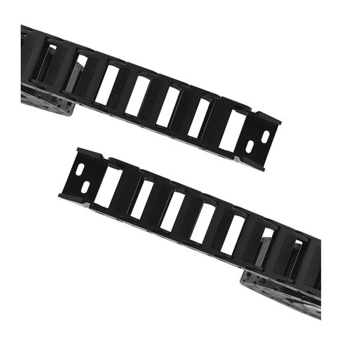 10 x 20mm L1000mm Cable Drag Chain Wire Carrier with End Connectors Route for Router Machine Tools 1M in Saudi Arabia