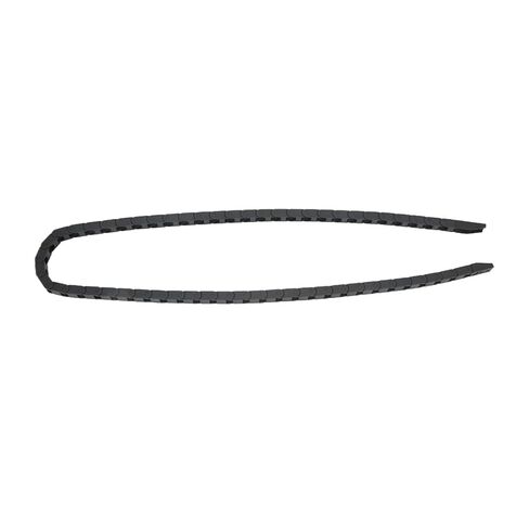 7X7mm سلسلة الكابلات البلاستيكية 1 متر أسود سحب سلسلة كابل سلك الناقل مطحنة آلة in Saudi Arabia