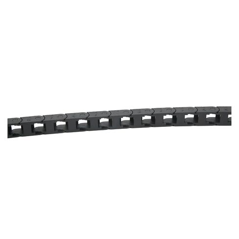 7X7mm سلسلة الكابلات البلاستيكية 1 متر أسود سحب سلسلة كابل سلك الناقل مطحنة آلة in Saudi Arabia