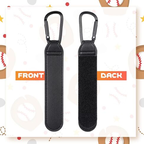 2 حزمة قفازات البيسبول كليب قابل للتعديل حامل حماية قفازات البيسبول مع حلقات معلقة التدريب حقيبة المعدات الرياضية مرفق لقفازات العمل بناء حزام واجب in Kuwait