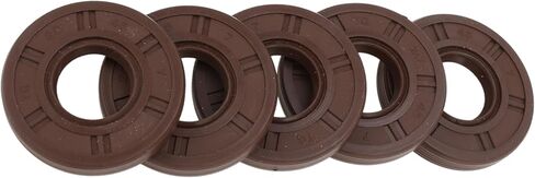 ACROPIX Universal Oil Seal TG4 Lip Seal Ring Rotary Shaft Seal 25x47x7mm High Pressure FKM Rubber Brown 5 Pcs in Saudi Arabia
