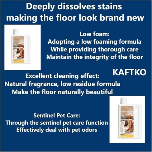 Vacuum Cleaner Pet Deodorizing Liquid, Deep Cleaning 33.8 Fl.oz. Compatible With MOVA P10 Ultra / P10 Pro Ultra / P50 Pro Ultra / S10 / S10 Plus(1pcs) in Saudi Arabia