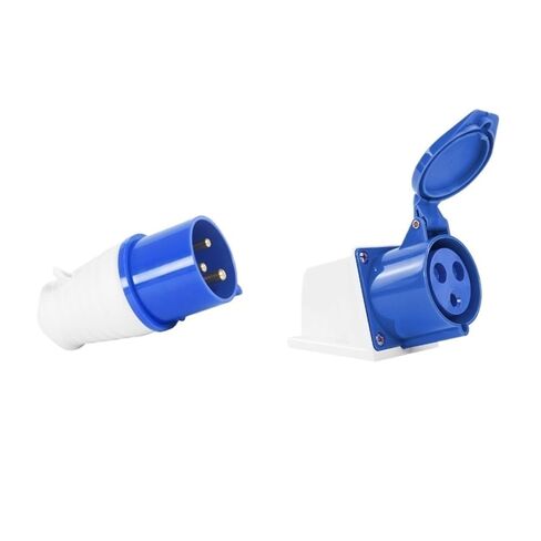 مقاوم للماء 3-core 16A 3-core 32A مجموعة موصل مقبس الطيران الصناعي مقاومة للانفجار طاقة ثلاثية الطور (موصل 32A) in Kuwait