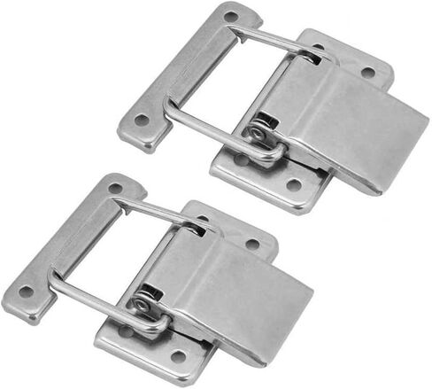Latch Lock Stainless Steel Hardware Cabinet Case Spring Loaded Latch Catch Toggle Hasp Hardware Furniture Clasp Lock in Saudi Arabia
