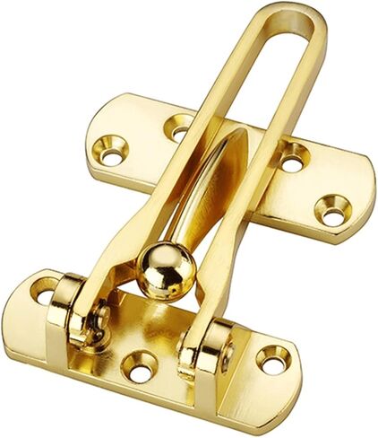 Chain Lock Safety Door Bolt Home Anti-Theft Door Door Door Buckle Lock Chain Stainless Steel Anti-Lock Buckle(Silver) in Saudi Arabia