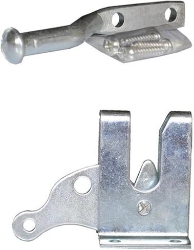Slide Latch,Gate Bolt Lock,Bolt Sliding Door Lock, Self Locking Gate Latch Anto Locking Electroplated Carbon Steel Hasp auto Door Lock for Garden Fencing Pasture Farm in Saudi Arabia