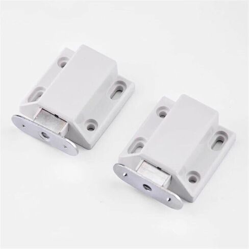 Slide Latch,Gate Bolt Lock,Bolt Sliding Door Lock, 4PCS Invisibility Push to Open Magnetic Door Drawer Cabinet Catch Touch Latch Cupboard Push to Open Cabinet Catch in Saudi Arabia