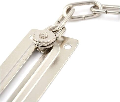 Door Chain Lock,Chain Safe Buckle,Latch Safety Limiter,Stainless Steel Anti-Theft Chain Door Link Buckle Room Hotel Hotel Security Door Chain Lock Household Free Punching in Saudi Arabia