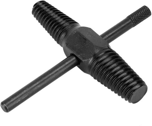 Pipe Broken Screw Extractor, High Carbon Steel Double Head with Fine Tooth Thread for G1/2in and G3/4in Pipes, Car Repair Tool in Kuwait