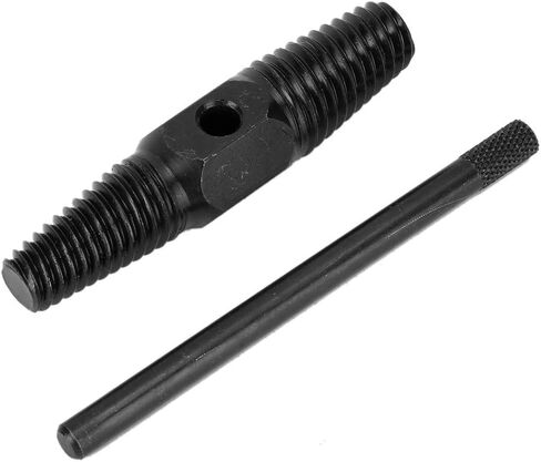 Pipe Broken Screw Extractor, High Carbon Steel Double Head with Fine Tooth Thread for G1/2in and G3/4in Pipes, Car Repair Tool in Kuwait