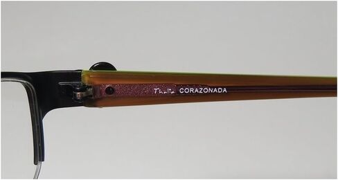 Thalia Corazonada للنساء/السيدات كريستالات نصف حافة خاصة مع نظارات/نظارات بأحجار الراين in Kuwait