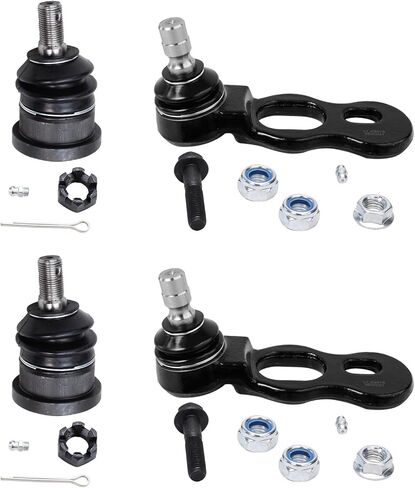 Detroit Axle - مفاصل الكرة الأمامية لعام 1995-2002 Mercury Grand Marquis Ford Crown Victoria Lincoln Town Car 1996 1997 1998 1999 2000 2001 Upper & Lower Ball Combants in Kuwait