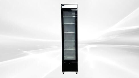 الفريزر التجاري الزجاجي بباب واحد 17 بوصة 105 لتر NSF المستقيم -15 درجة فهرنهايت إلى 5 درجات فهرنهايت مطعم التاجر النحيف SD-105B in Kuwait