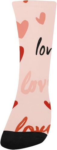 جوارب Red Love Art الصغيرة للمشي لمسافات طويلة - جوارب شتوية حرارية سميكة دافئة للأطفال الصغار للأولاد والبنات للمدرسة، والارتداء اليومي والأنشطة الخارجية in Saudi Arabia